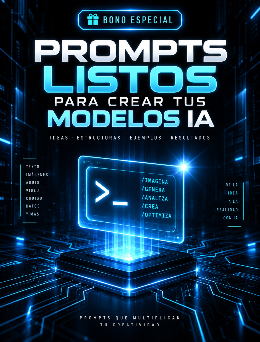 E-book Bono 1: Prompts listos para crear tus modelos IA